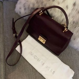 MK Sloan Leather Satchel Bag✨